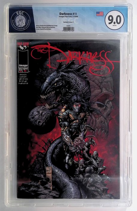 Darkness #11 - EGC graded 8,8, 9.0, 9.2, 9.2, 9.2, 9.2 - 6 Graded comic - 1998