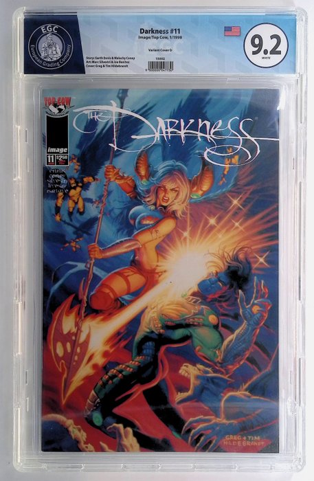 Darkness #11 - EGC graded 8,8, 9.0, 9.2, 9.2, 9.2, 9.2 - 6 Graded comic - 1998