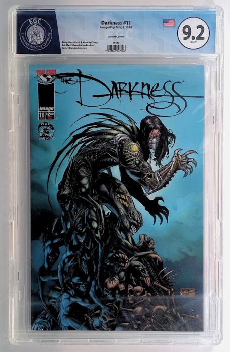 Darkness #11 - EGC graded 8,8, 9.0, 9.2, 9.2, 9.2, 9.2 - 6 Graded comic - 1998