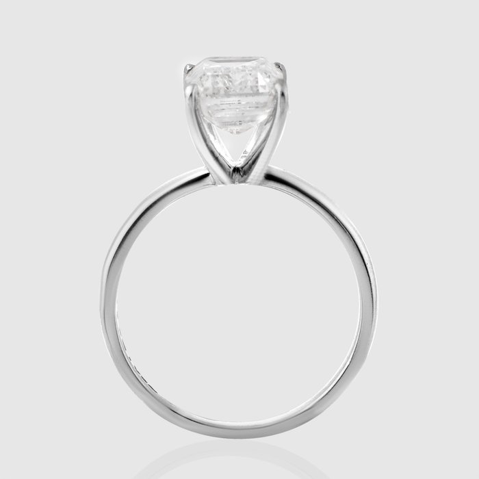 Ingen mindstepris - Ring - 18 kraat Hvidguld -  309ct tw Diamant (Laboratoriedyrket) - IGI F VVS2