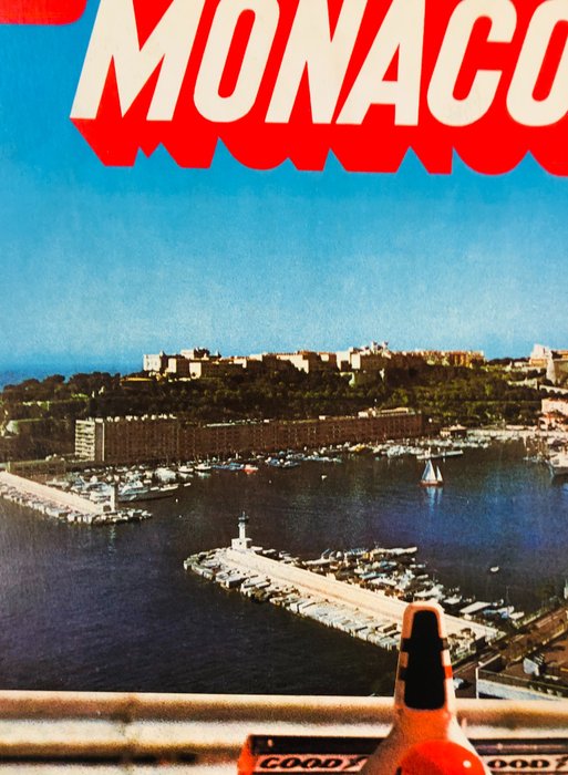 Bob Martin - 34 Gran Prix Monaco 76 - (linen backed on canvas) - 1970‹erne