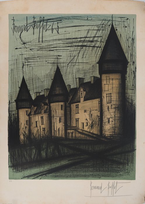 Bernard Buffet (1928-1999) - Château de Culan