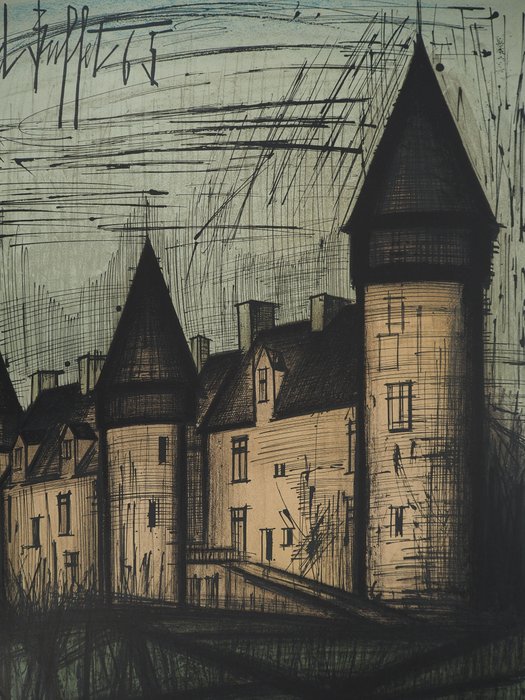 Bernard Buffet (1928-1999) - Château de Culan