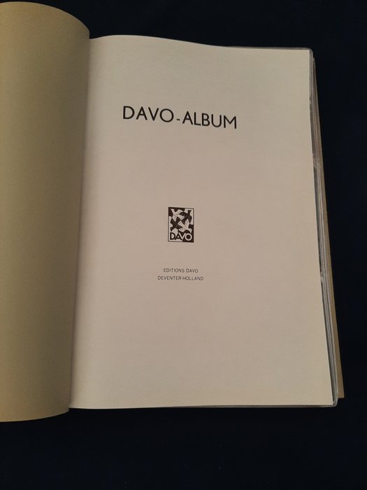 Belgien  - tilbehør: 3 Davo-album til First Day Envelopes