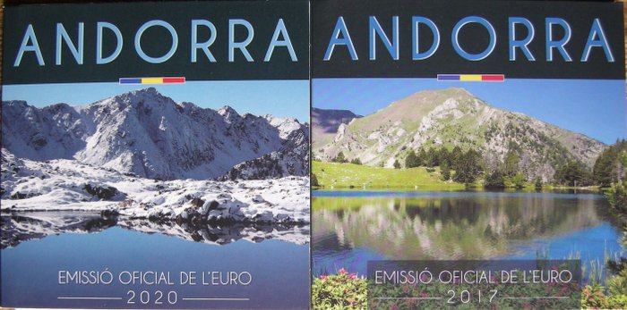 Andorra Year Set (FDC) 2020/2017 (2 stucks)  (Ingen mindstepris)