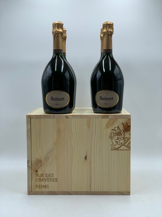 Ruinart, Caisse Cave - Champagne Brut - 4 Flasker (0,75 L)