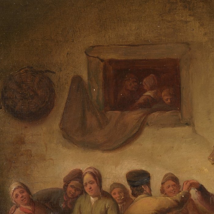 Félix van der Eijcken (XIX) - Peasants Merrymaking