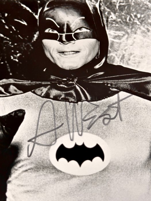 Batman - Classic TV - Signed by Adam West (Batman)