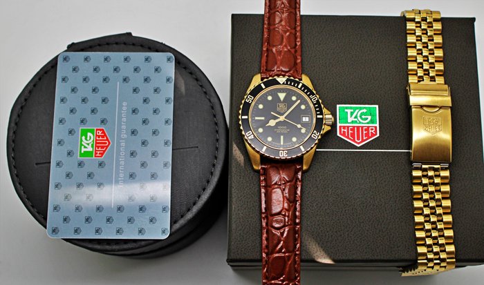 TAG Heuer - 1000 Professinal 200M - Ingen mindstepris - Ref984013B * Wolf of the Wall Street * Swiss Black Watch - Mænd - 2000-2010