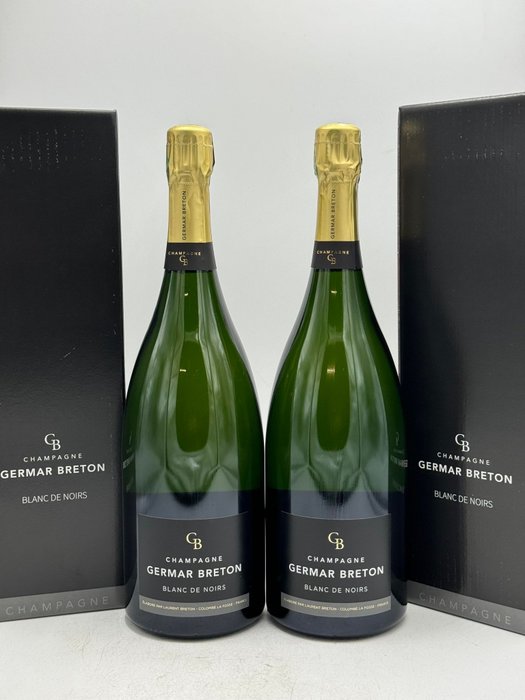 Germar Breton Blanc de Noirs - Champagne Brut - 2 Magnummer (15 L)