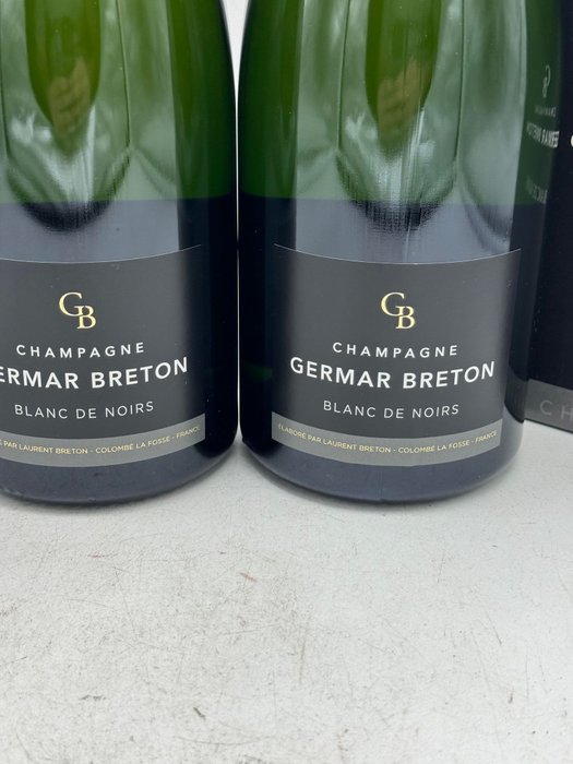 Germar Breton, Blanc de Noirs - Champagne Brut - 2 Magnummer (1,5 L)