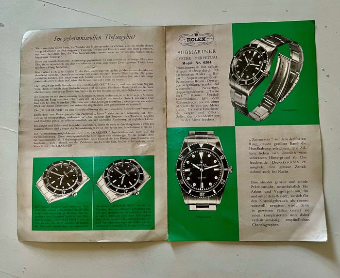 Rolex - Brochure - Submariner