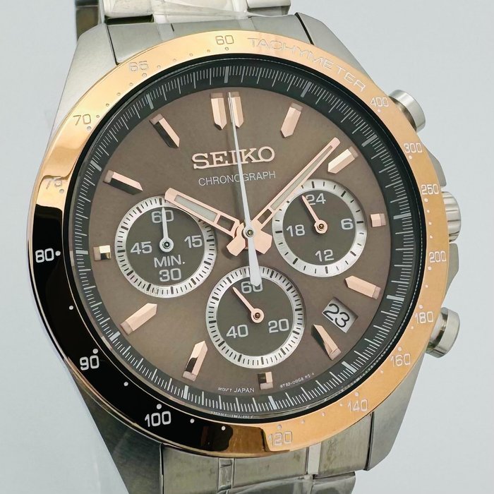 Seiko - Selection Spirit Chronograph SBTR026 - Ingen mindstepris - 8T63 - Mænd - 2011-nu