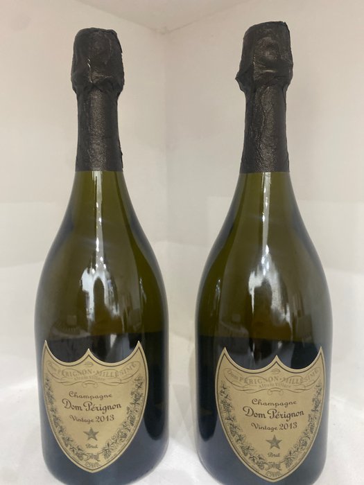 2013 Dom Pérignon - Champagne Brut - 2 Flasker (0,75 L)