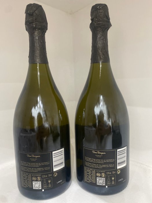 2013 Dom Pérignon - Champagne Brut - 2 Flasker (0,75 L)