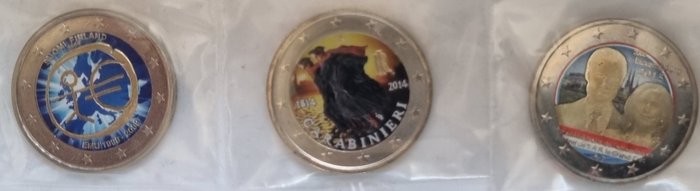 Europa. 2 Euro 2004/2015 (20 verschillende)  (Ingen mindstepris)