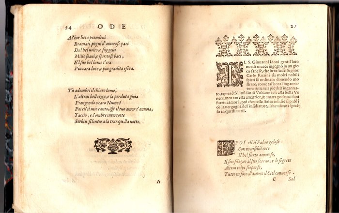 Guido Casoni - Ode dell'illust. et eccell. signore Guido Casoni dedicate all'illustriss.  reuerendiss. sig. - 1602