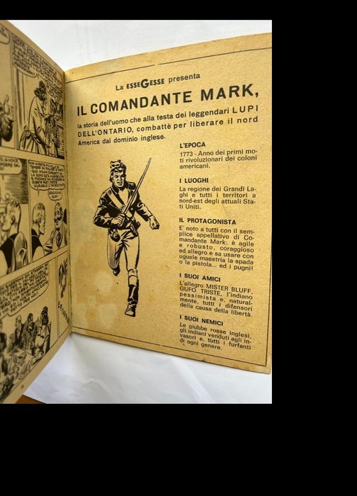 Il Comandante Mark n. 3 - Collana Araldo - 1 Comic - Første udgave