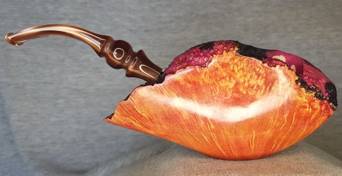 DON FLORIAN - 6371   fanshape - Pipe - briar træ