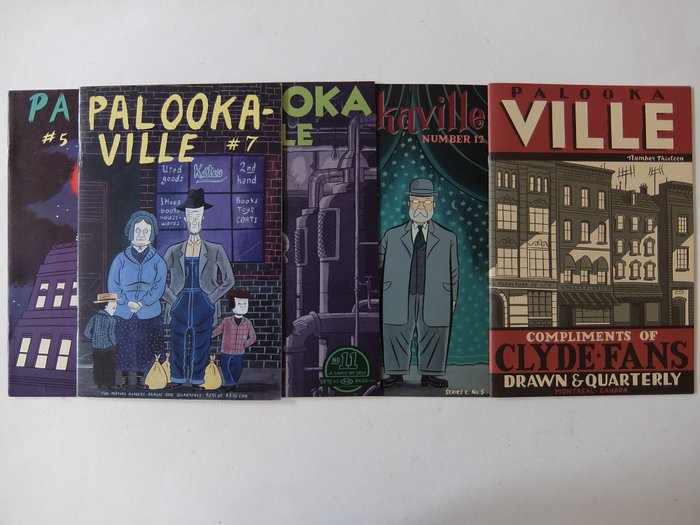 Gregory Gallant (Seth) - Palookaville #5, #7, #11, #12, #13 - 1994-1999