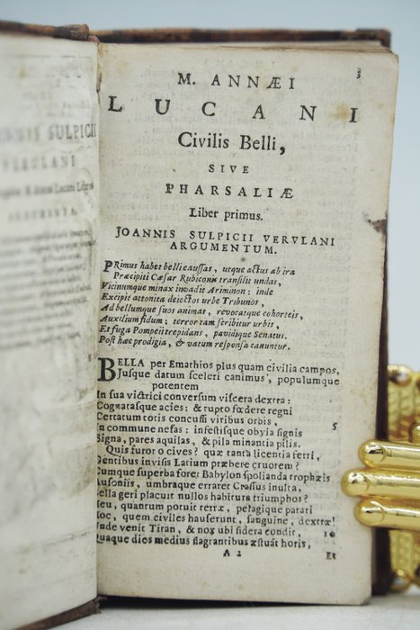 Thoma May-Anglo - M Annaei Lucani Pharsalia - 1693