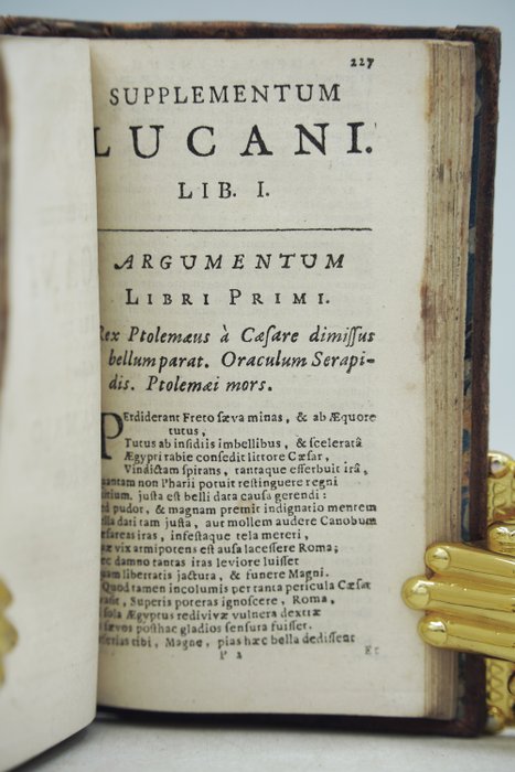 Thoma May-Anglo - M Annaei Lucani Pharsalia - 1693