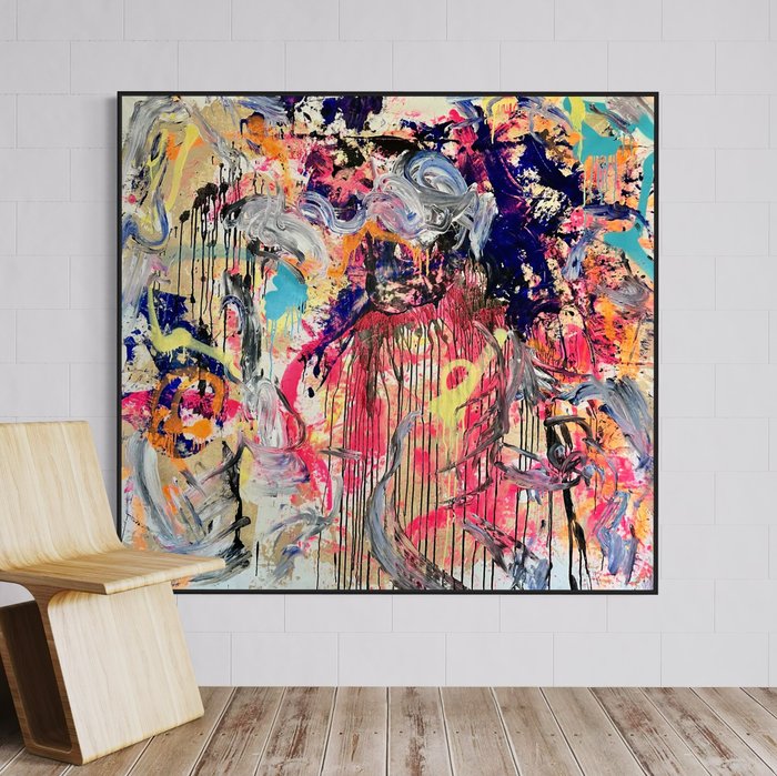 Timo Wedell (1994) - Freedom Abstract - XXL · No Reserve