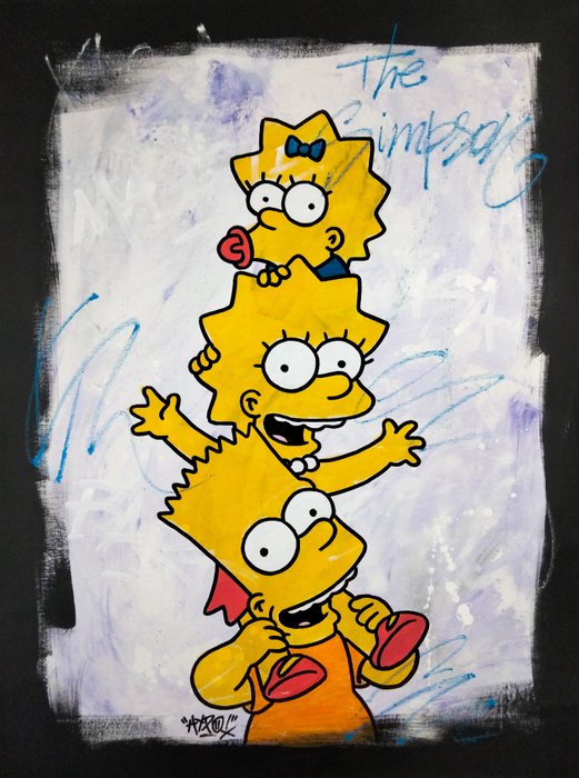 Hipo (1988) - The Simpson Sibling  (XL Original artwork)