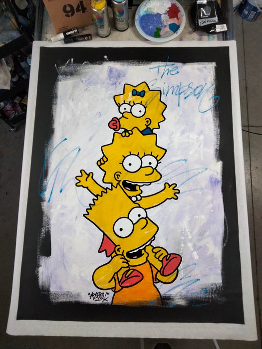 Hipo (1988) - The Simpson Sibling  (XL Original artwork)