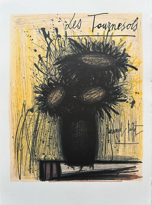 Bernard Buffet (1928-1999) - Les Tournesols