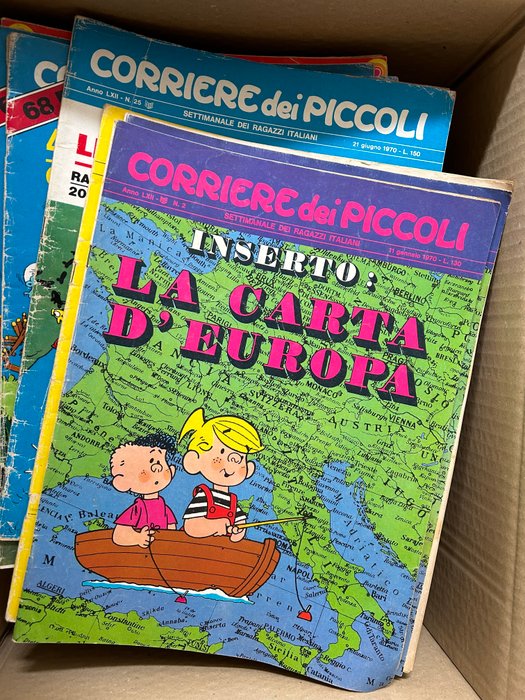 Il Corriere dei Piccoli 120x riviste assortite - Anni 1970/1971/1972 - 120 Magasin - Første udgave - 1970/1972