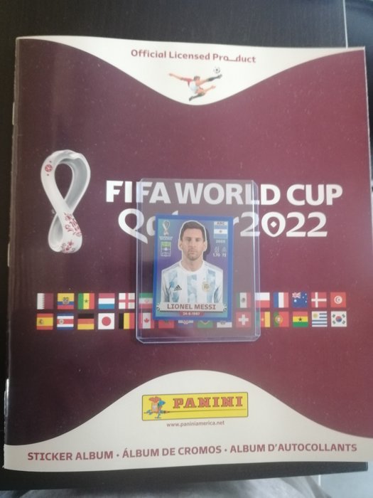 Panini - Qatar 2022 World Cup - Complete album + Messi loose sticker - 1 Mixed collection