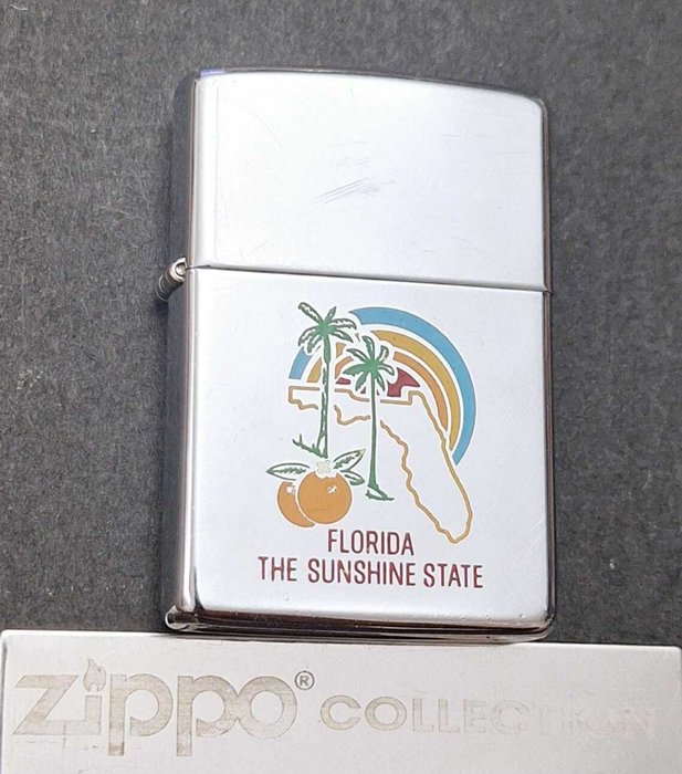 Zippo, Florida Año 1994 Mes Agosto - Lighter - Stål