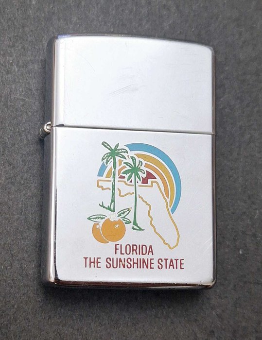 Zippo, Florida Año 1994 Mes Agosto - Lighter - Stål