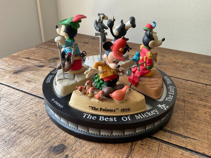 disney - Statue The best of Mickey The  Early Years - 15 cm - Porcelæn