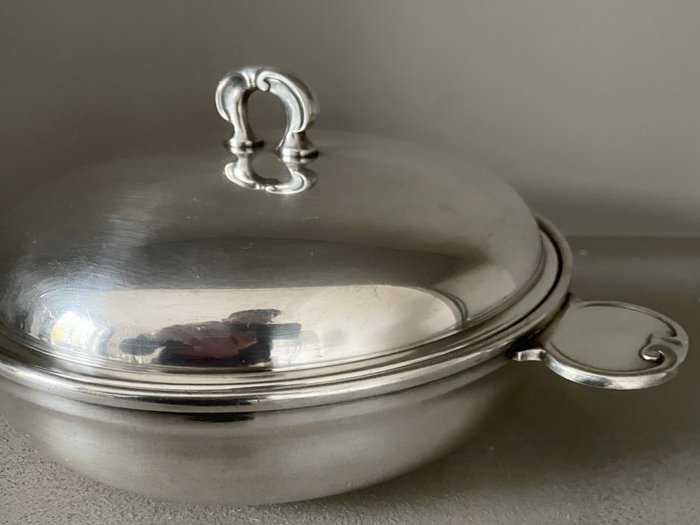 Christofle - Serveringstallerken - Légumier bain-marie pour maintien au chaud - Forsølvet