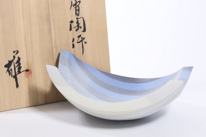 Layered Ceramic Bowl 積層陶鉢 by Aida Yusuke 會田雄亮 - Skål - Kasama Ware Keramik