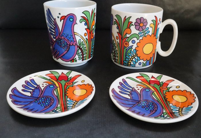 Villeroy  Boch - Christine Reuter - Drikkesæt (4) - Acapulco - Porcelæn