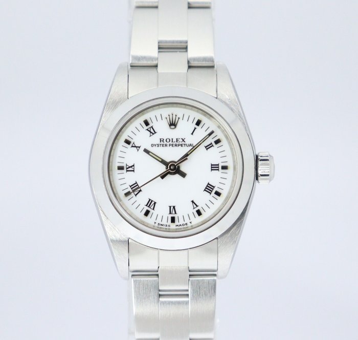 Rolex - Oyster Perpetual - Ingen mindstepris - 76080 - Kvinder - 1998/99