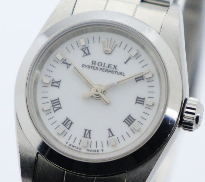 Rolex - Oyster Perpetual - Ingen mindstepris - 76080 - Kvinder - 1998/99