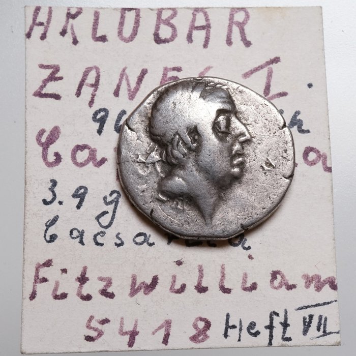 Cappadocia, Caesarea. Ariobarzanes I Philoromaios (95-c. 63 f.Kr.). Drachm Athena Nikephoros hält Nike. Altsammlung