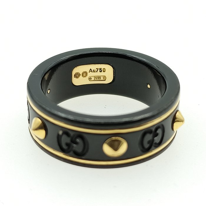 Gucci - Ring - Icon - 18 kraat Gulguld, Harpiks