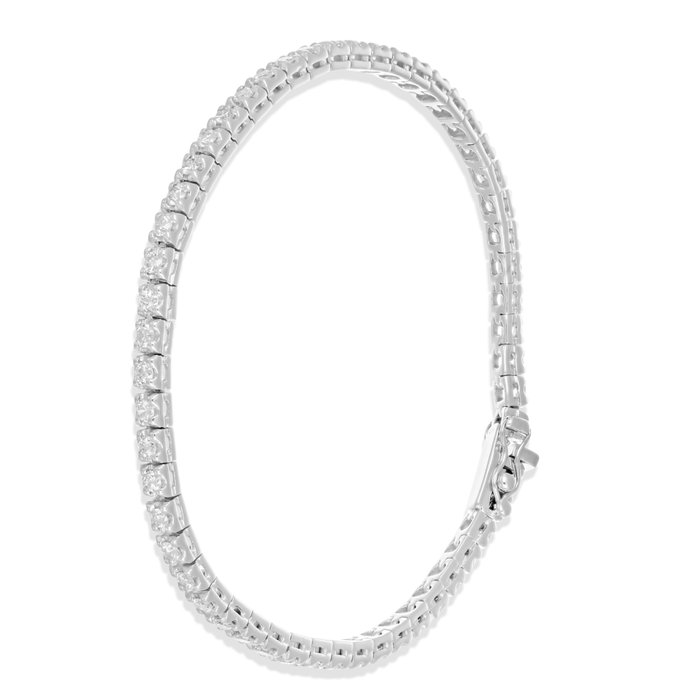 Armbånd - 18 kraat Hvidguld -  2.16ct. tw. Diamant (Natur)