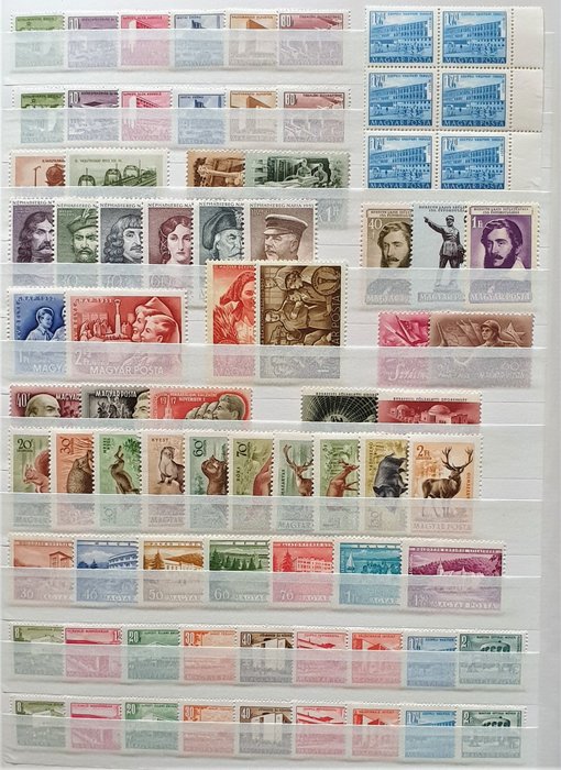 Ungarn 1951/2000 - smuk, overkomplet MNH-kollektion