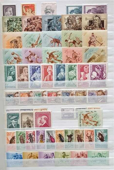 Ungarn 1951/2000 - smuk, overkomplet MNH-kollektion