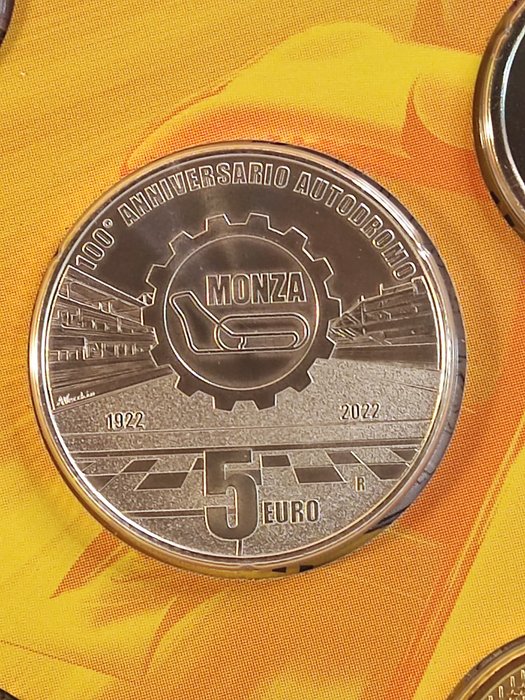 . 2022 "Autodromo di Monza" (incl. 5 Euro in argento)  (Ingen mindstepris)