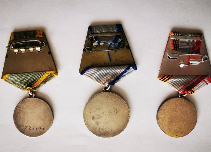 Rusland - Militærmedalje - Militære medaljer