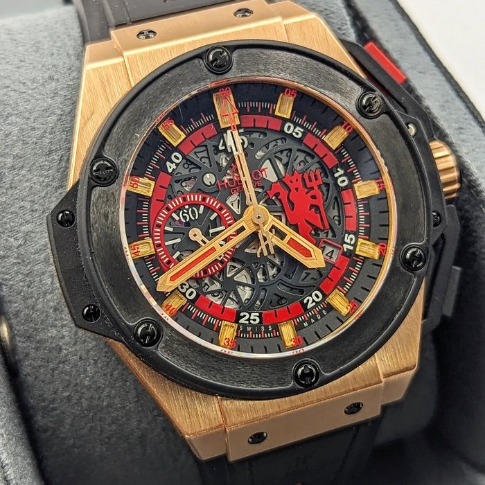 Hublot - King Power RED DEVIL MANCHESTER UNITED LIMITED EDITION - Ref: 716OM1129RXMAN11 - Mænd - 2011-nu