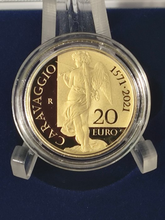 Italien. 20 Euro 2021 "Caravaggio" Proof