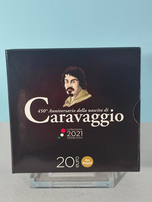 Italien. 20 Euro 2021 "Caravaggio" Proof